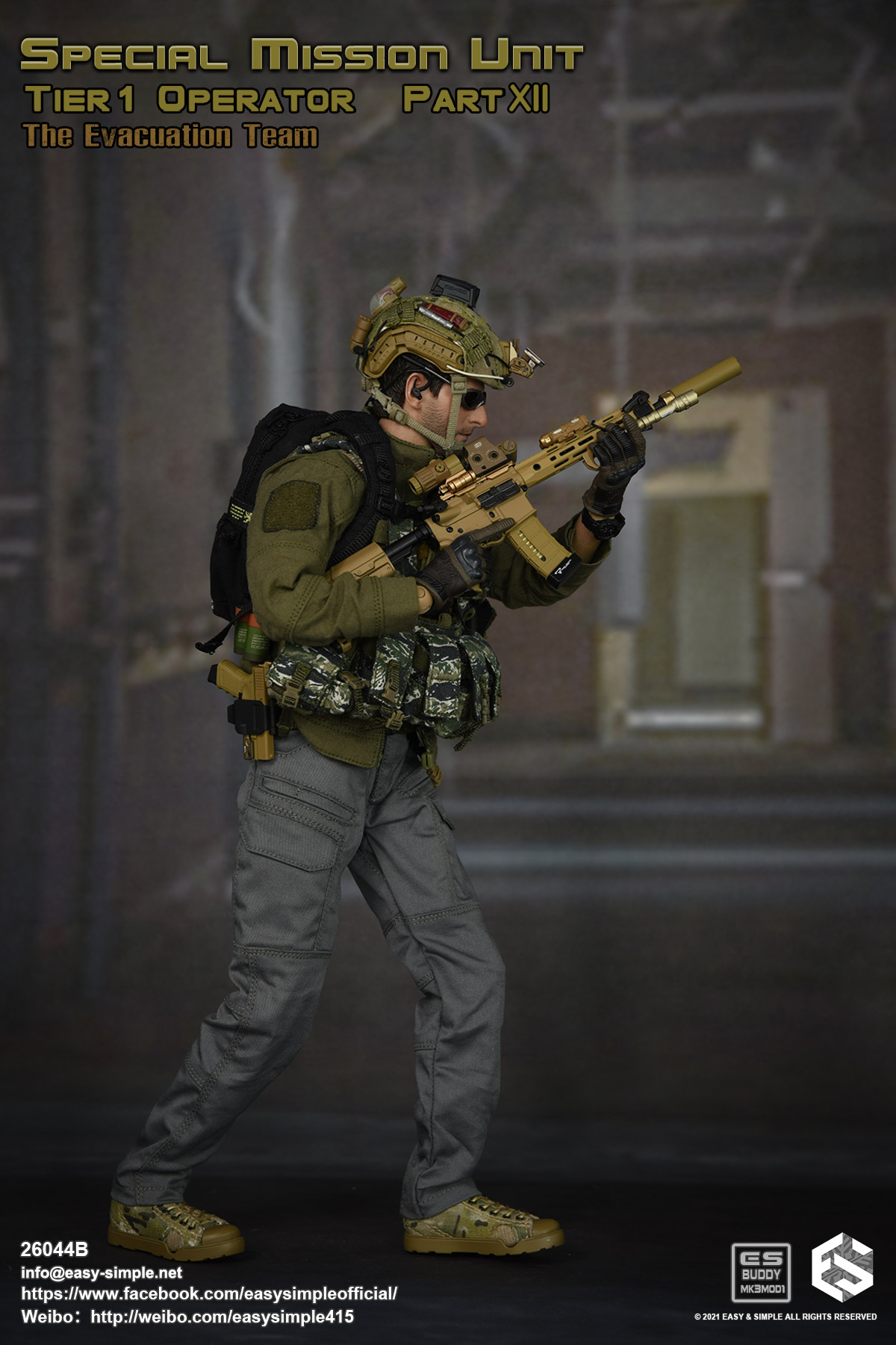 Easy&Simple 26044B Special Mission Unit Tier1 Operator Part XII The ...