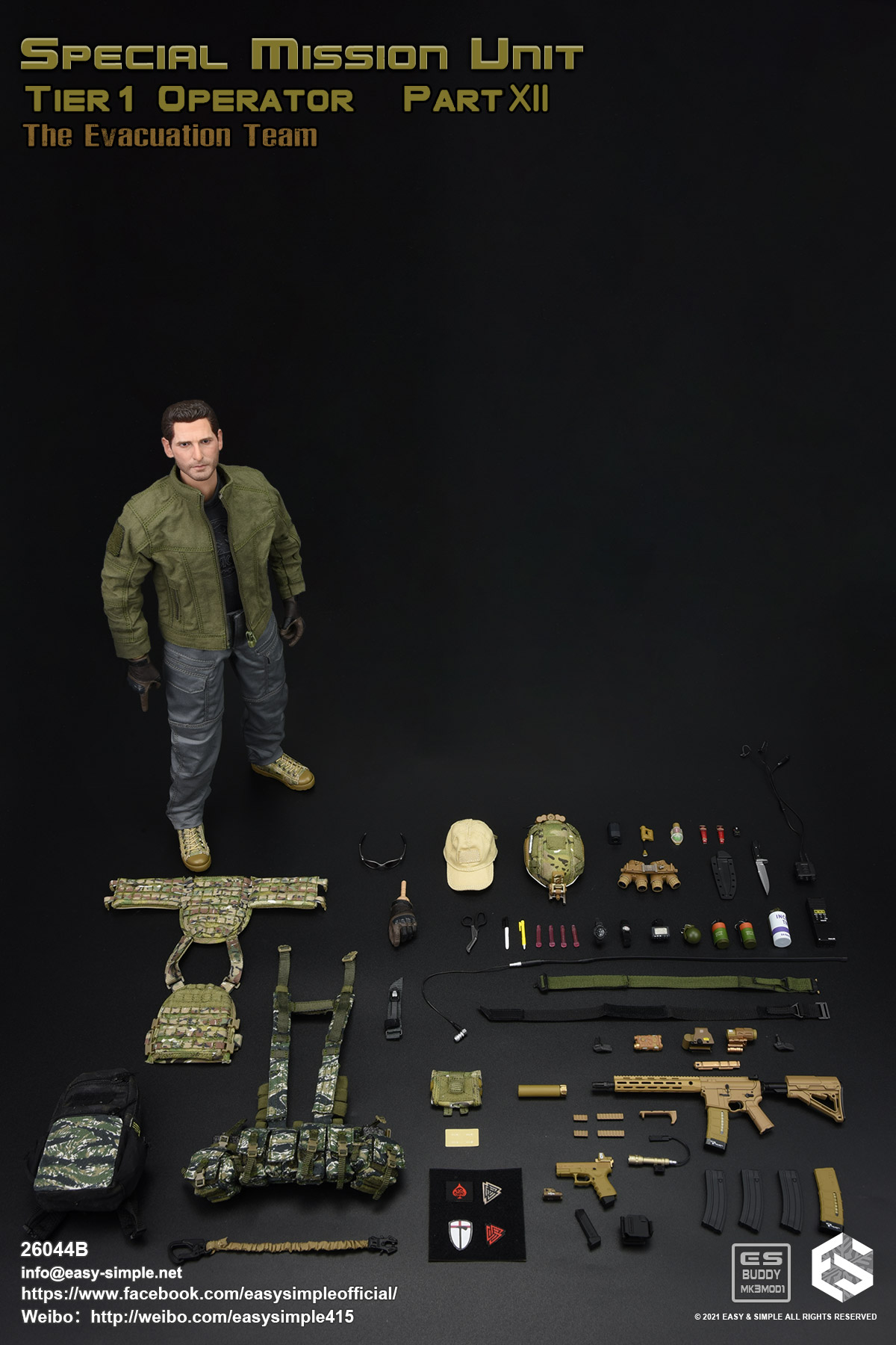 Easy&Simple 26044B Special Mission Unit Tier1 Operator Part XII The ...